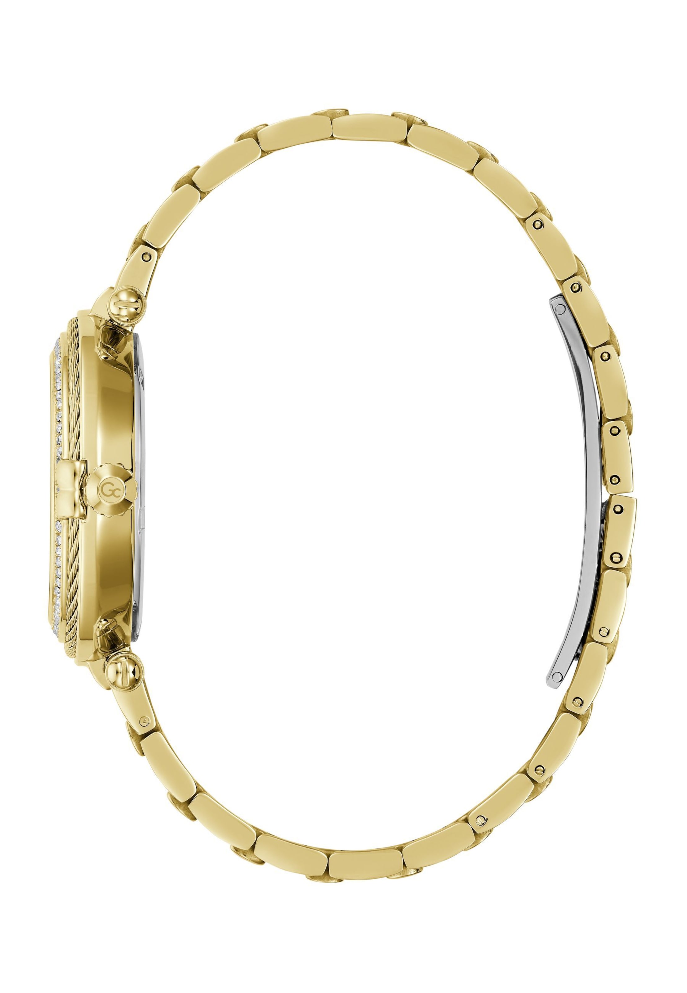 Gc Analoguhr in Gold