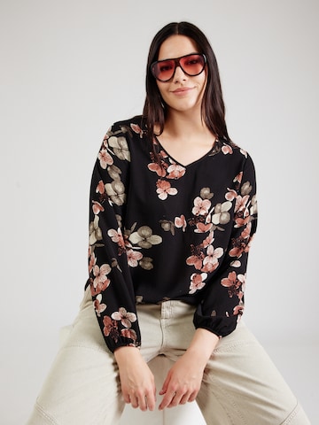 ONLY Carmakoma - Blusa 'CARVICA' en negro: frente