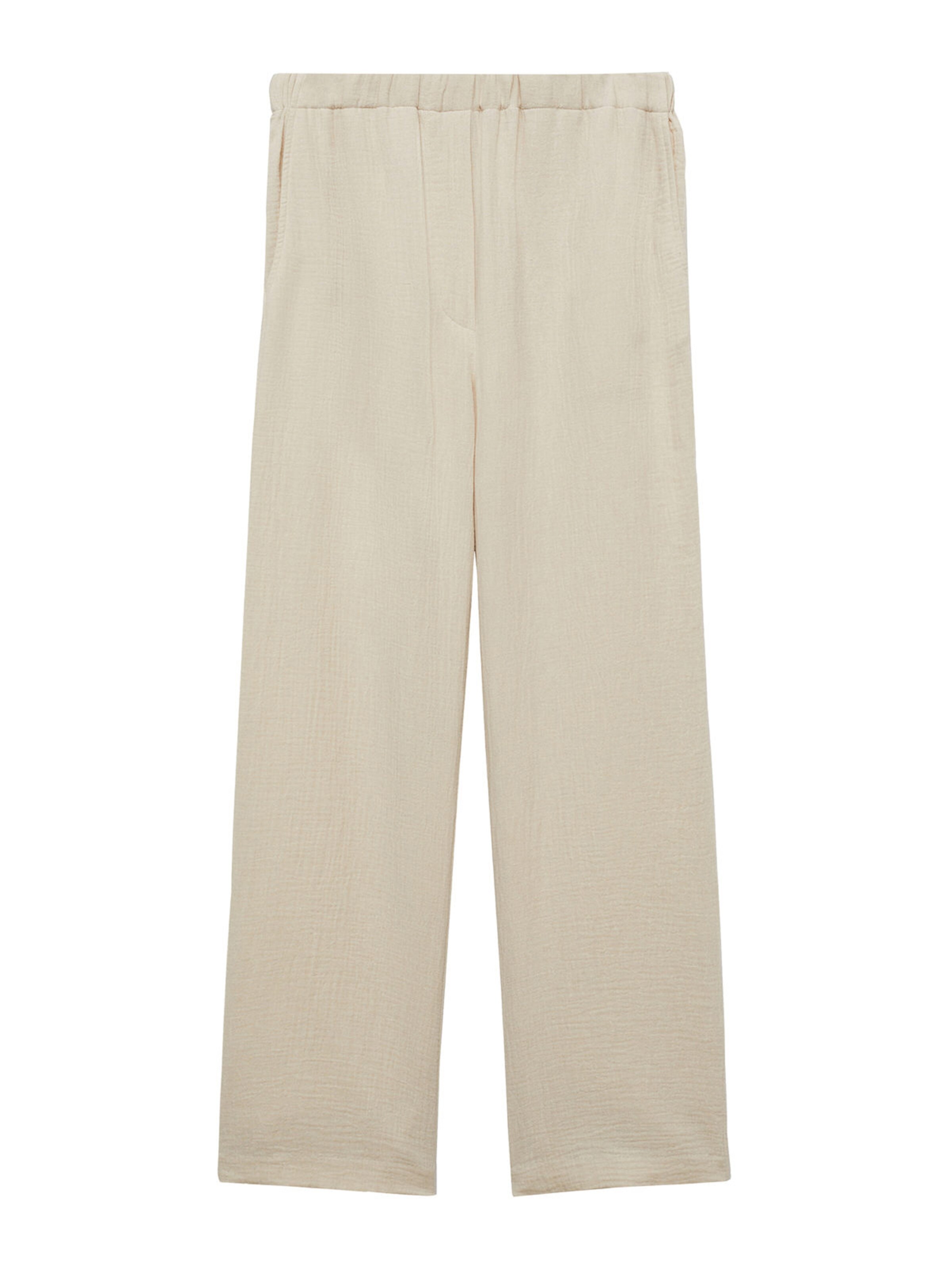 Pantaloni 'Gauza' MANGO pe bej deschis, Vizualizare produs