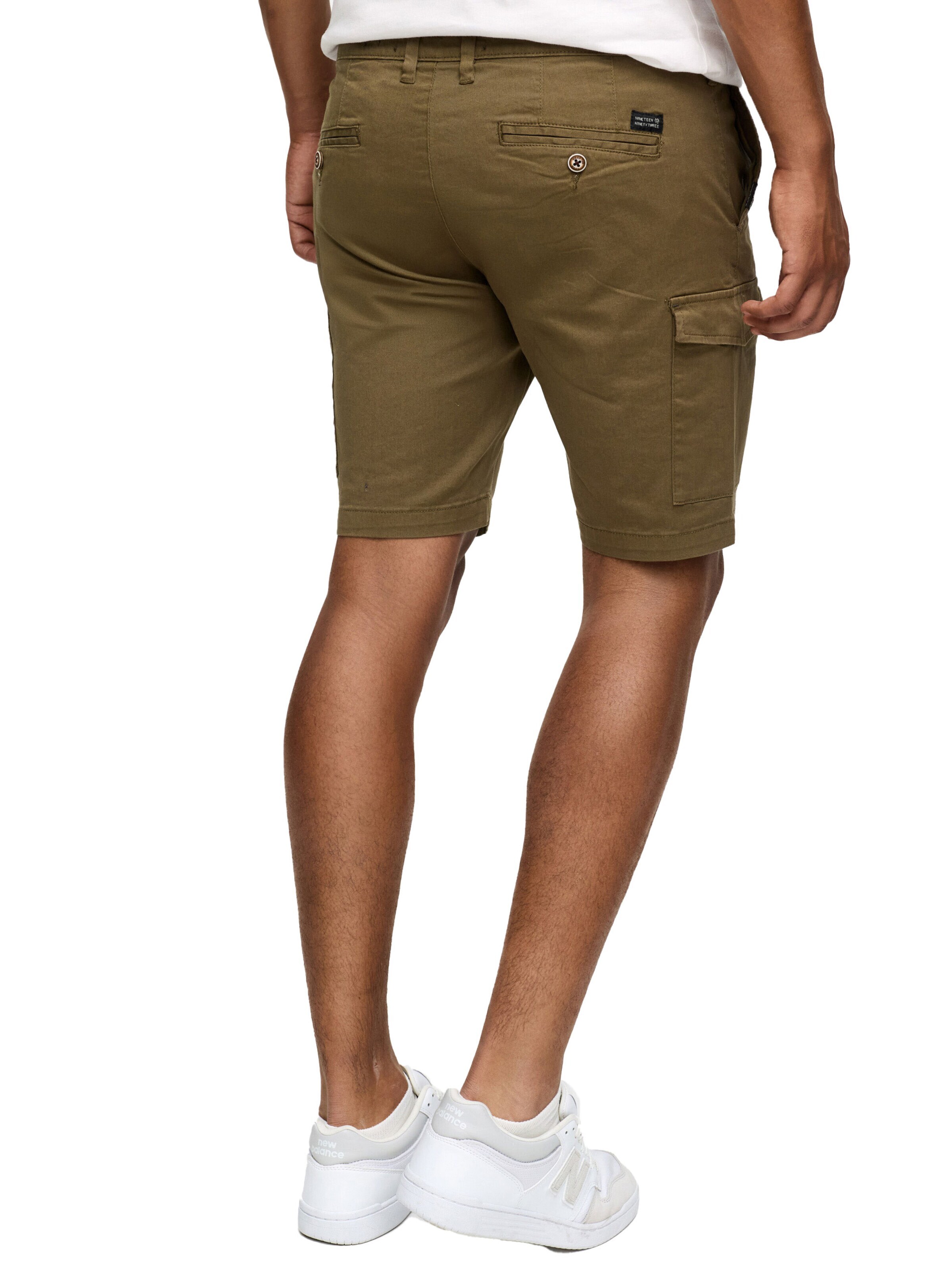 INDICODE Regular Cargo Pants 'Indicode Laulax' in Brown