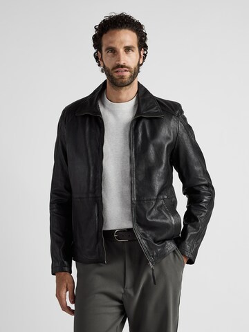 Veste mi-saison 'Bruma' JCC en noir : devant