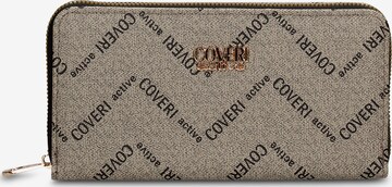 Portamonete 'Portafoglio donna con zip Coveri Collection' di Coveri Collection in grigio: frontale