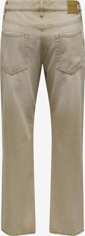 Only & Sons Regular Jeans 'EDGE' in Beige