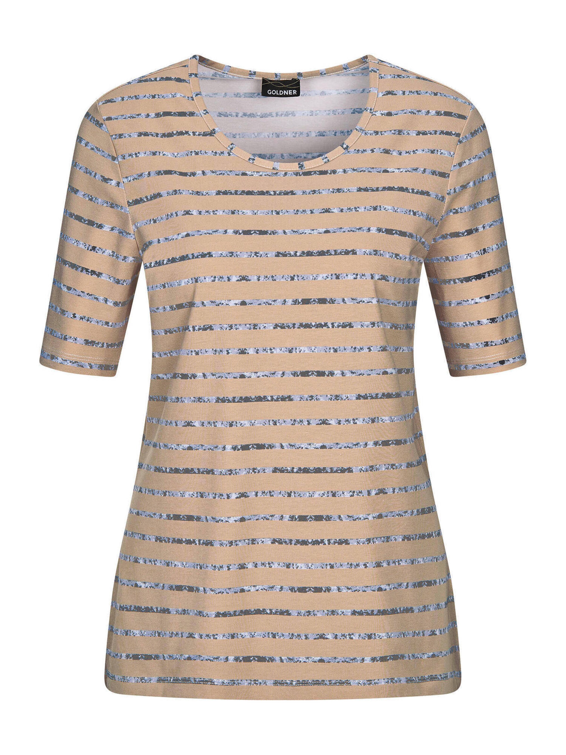 T-shirt Goldner en beige : devant