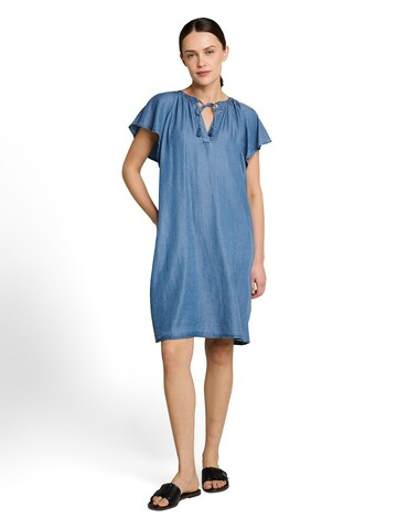 TOM TAILOR Jurk in Blauw: voorkant
