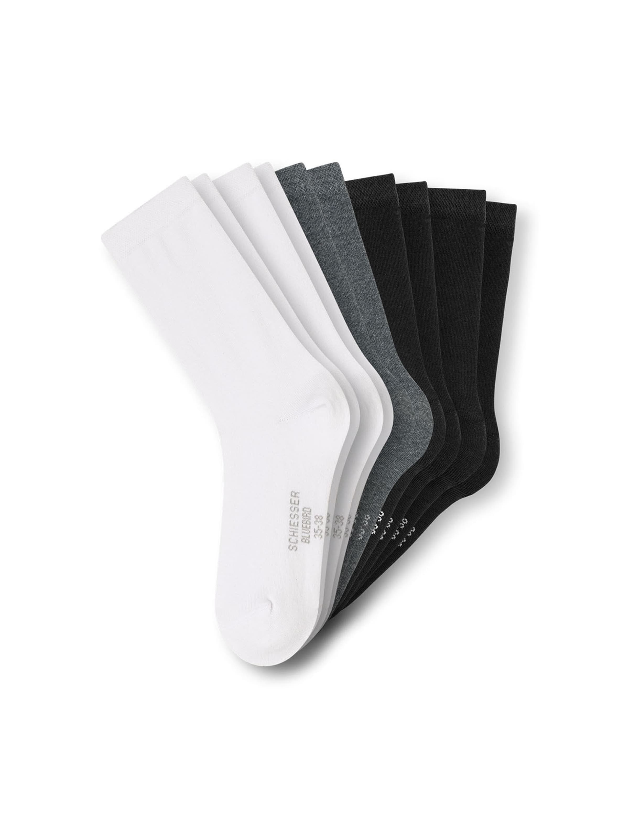 Chaussettes ' Bluebird ' SCHIESSER en gris