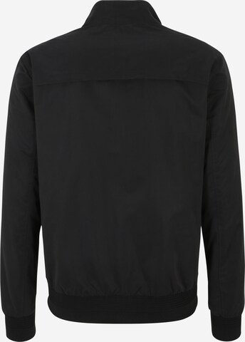 SuperdryTapered Prijelazna jakna 'ICONIC HARRINGTON' - crna boja
