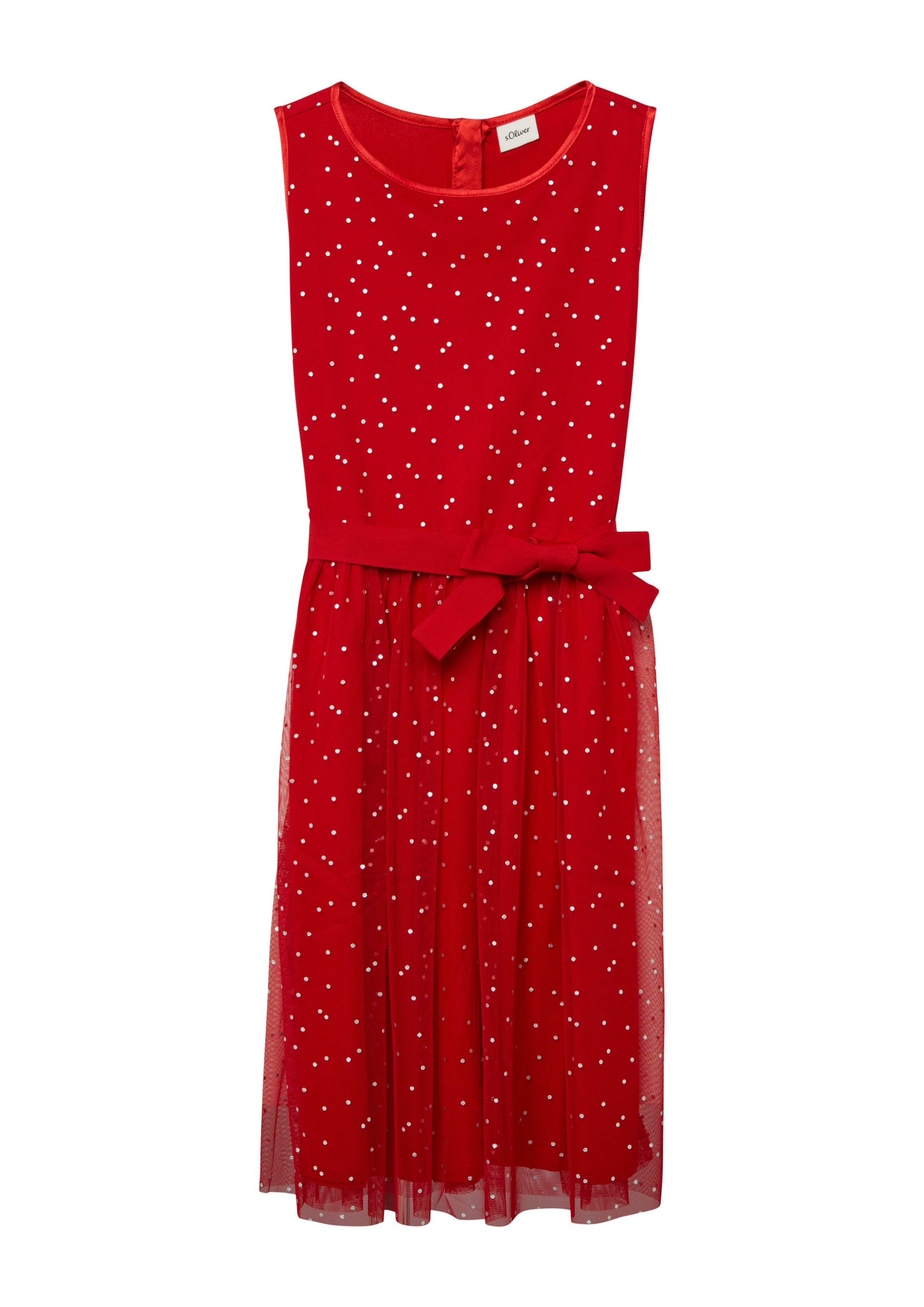 Robe s.Oliver en rouge : devant