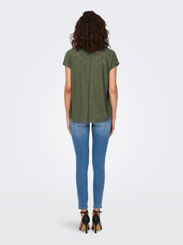 ONLY T-Shirt 'Milla' in Grün