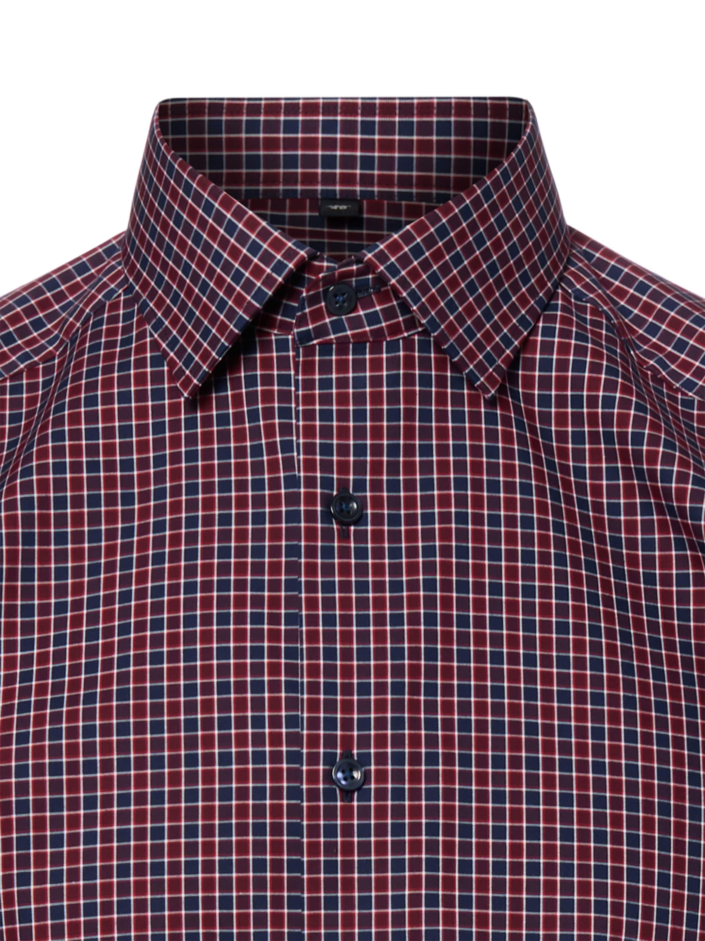 Coupe regular Chemise Finshley & Harding en rouge