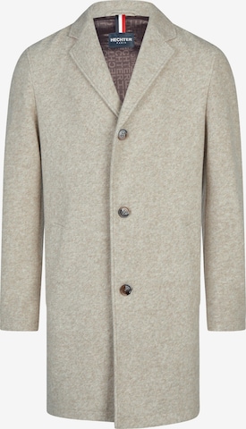 HECHTER PARIS Between-Seasons Coat 'Casual' in Beige: front