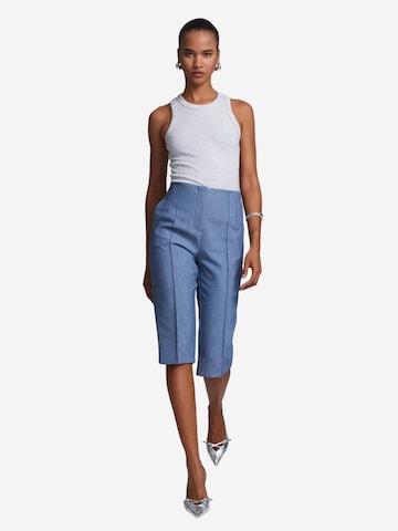 Slimfit Pantaloni con piega frontale 'Shorts' di Dilvin in blu