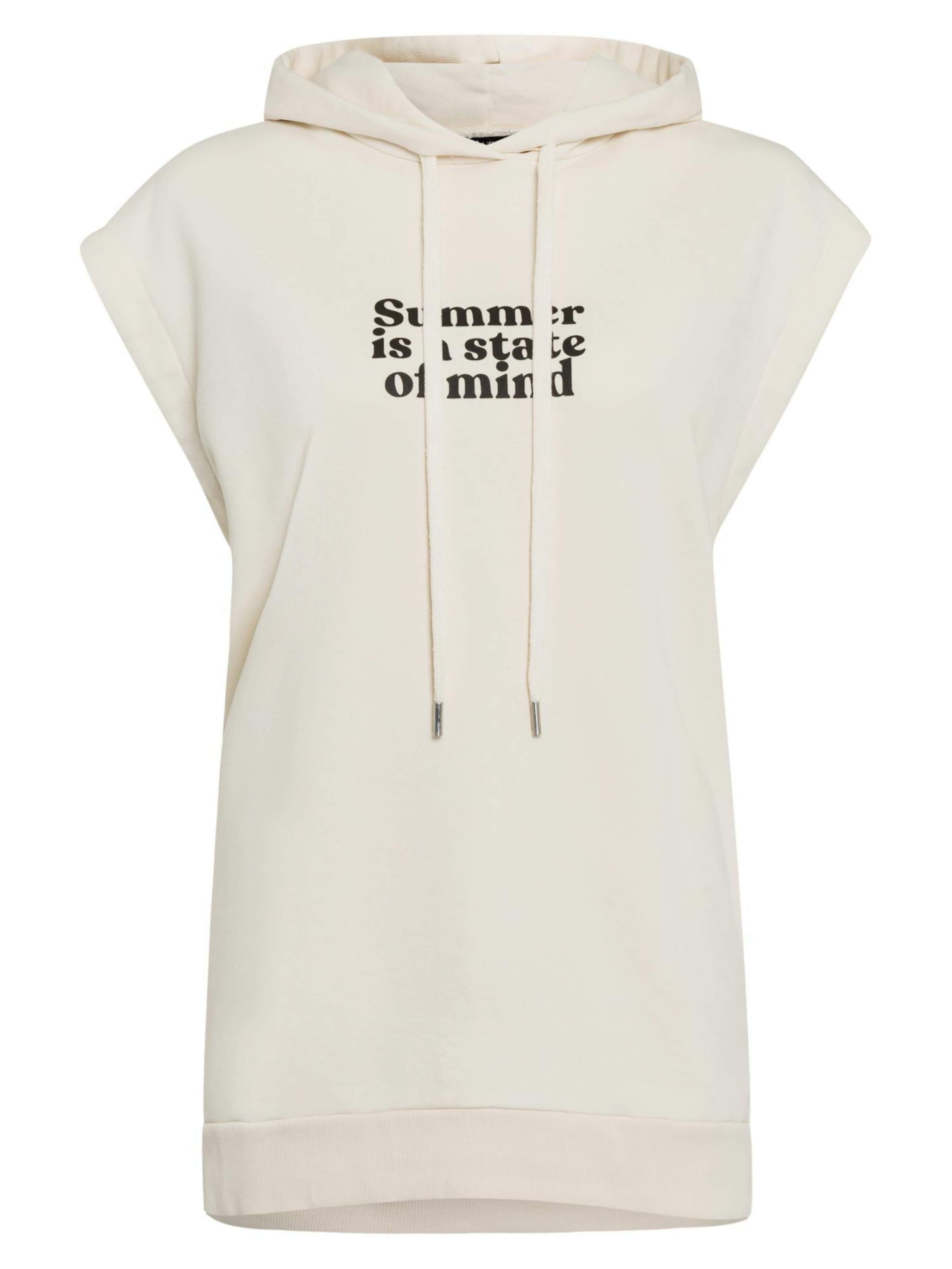 MARC AUREL Sweatshirt in Weiß: Vorderseite