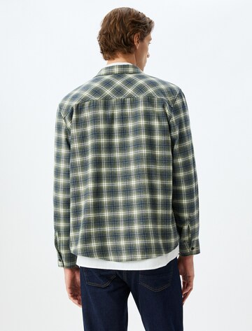 Koton Comfort fit Button Up Shirt in Green