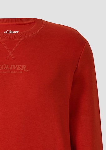 Sweat-shirt s.Oliver en rouge