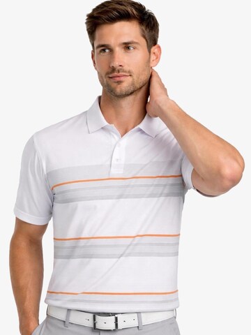 Cocain Underwear Regular fit Athletic Button Up Shirt 'Poloshirt' in White