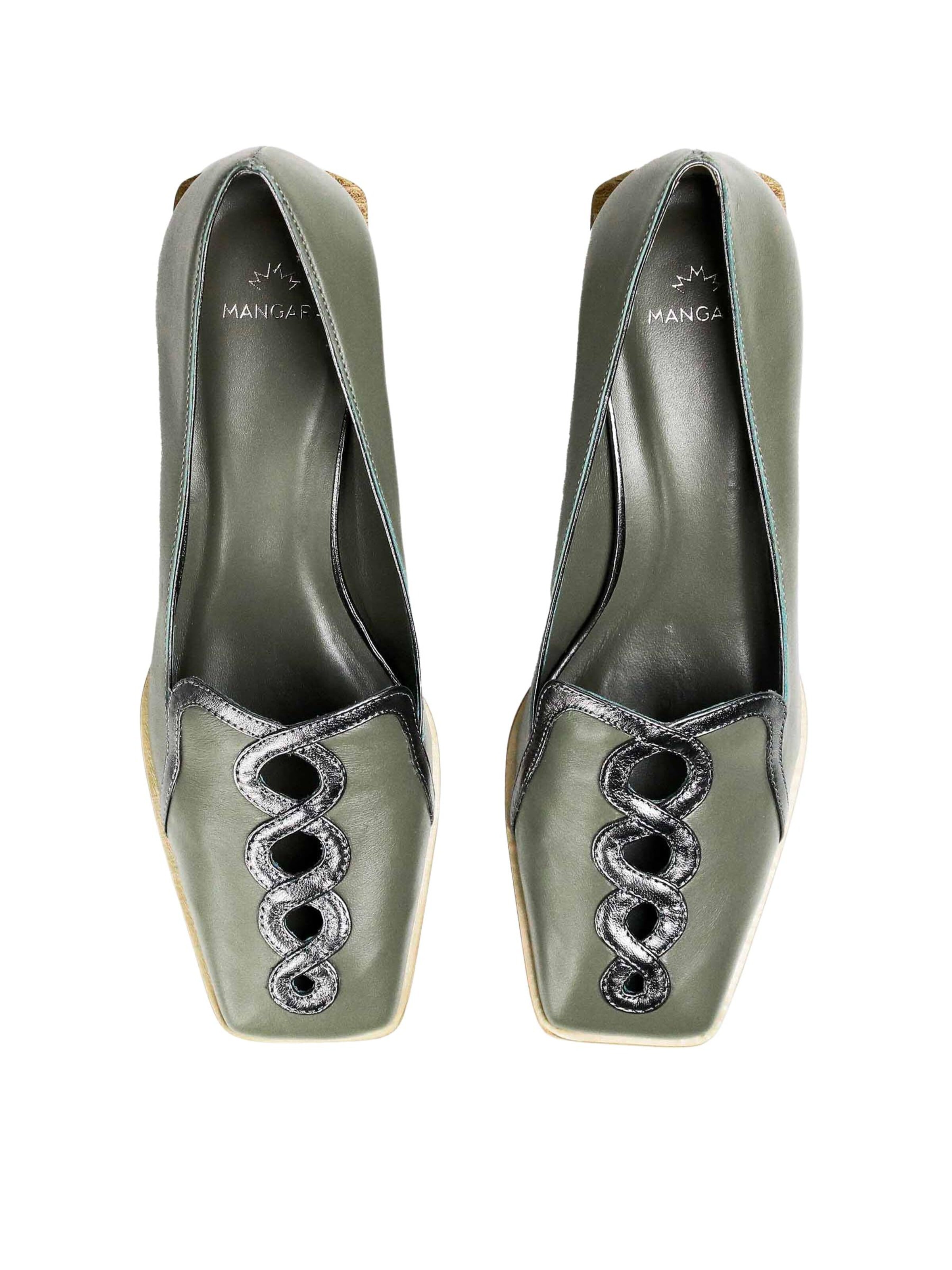 Mangara Atelier Pumps 'Cordía' i grön