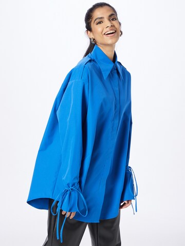 Misspap Blouse in Blue: front