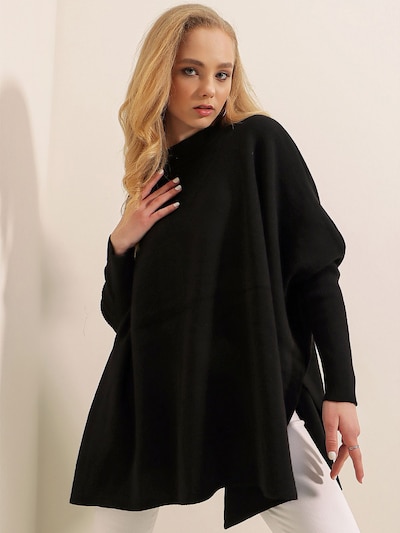 Bigdart Pullover oversized em preto, Vista do artigo