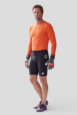 REUSCH Slimfit Sportbroek 'Femur' in Zwart