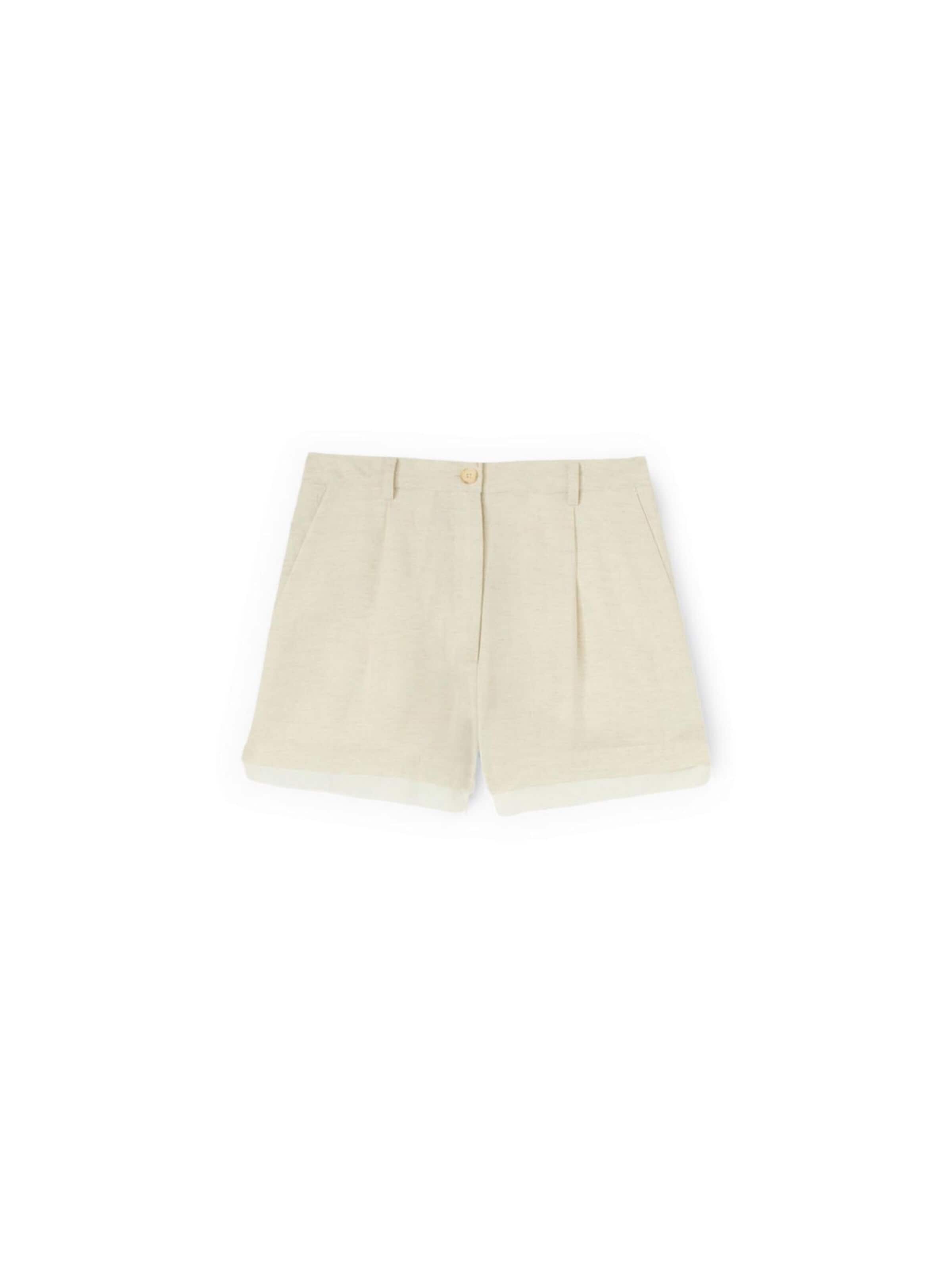 Regular Pantalon MOTIVI en blanc : devant