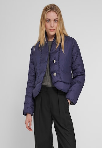 Uta Raasch Between-Season Jacket in Blue: front