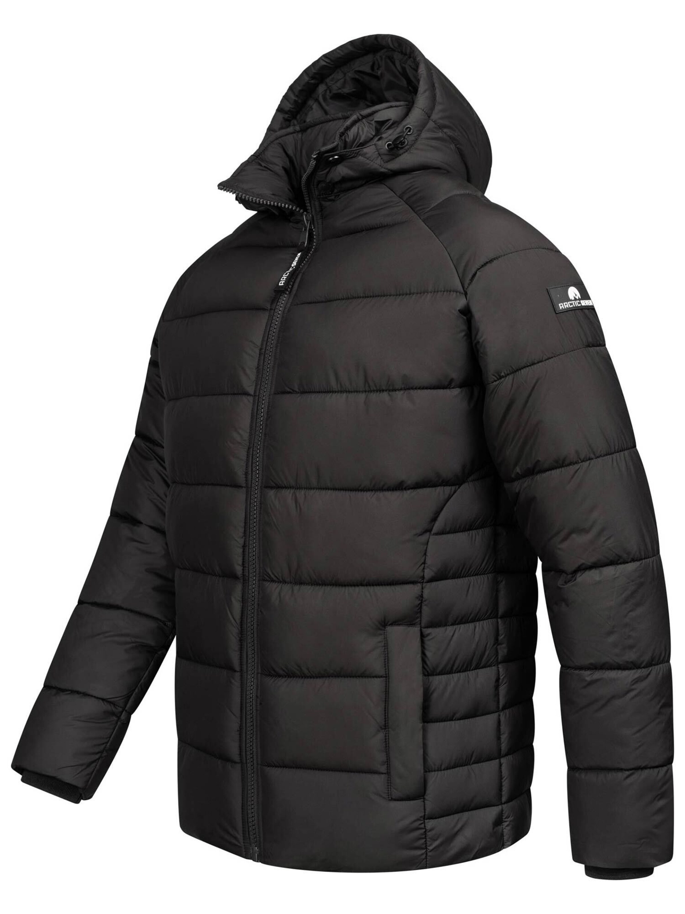 Arctic Seven Winter jacket in Black