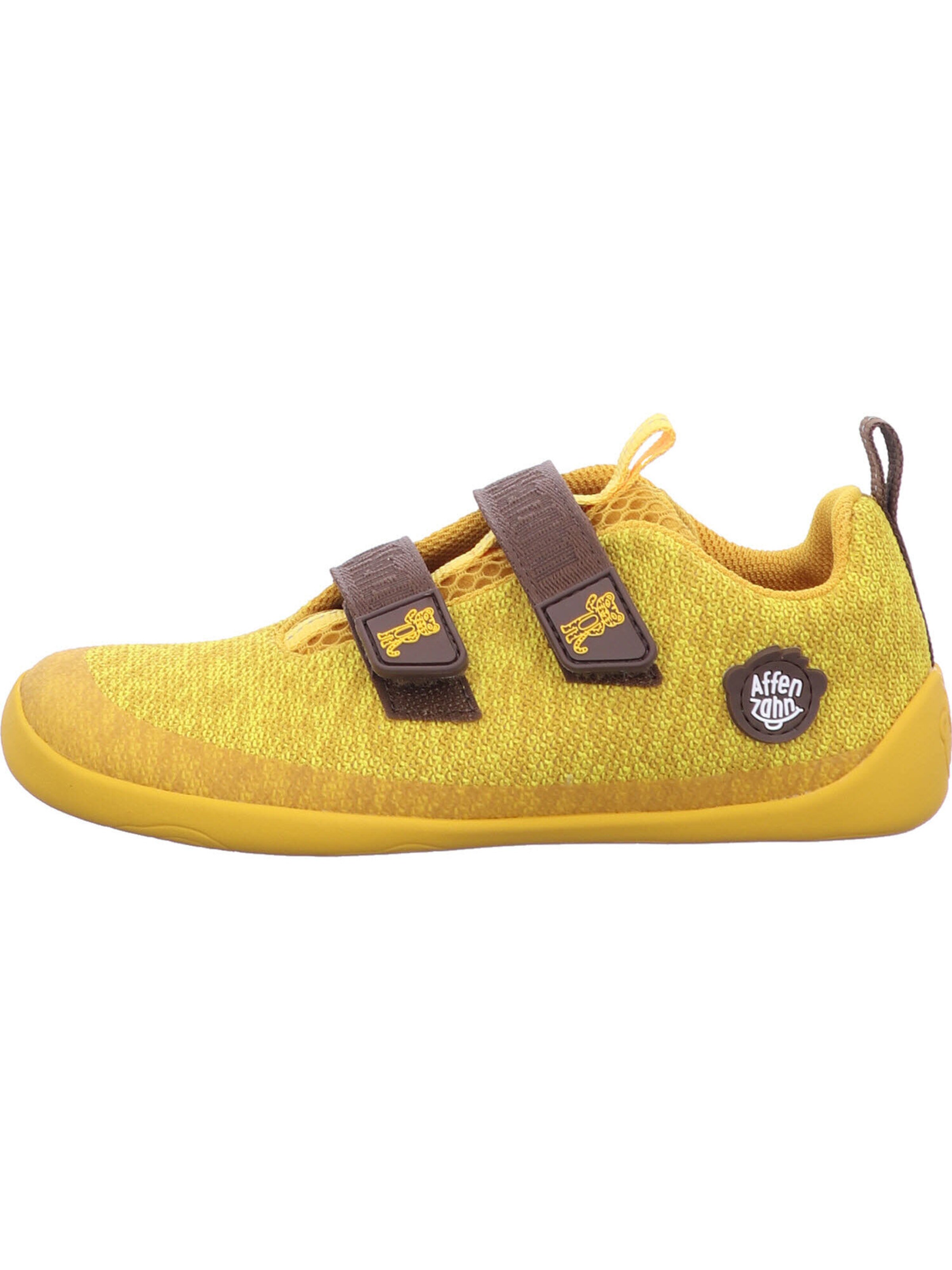 Affenzahn Sneakers 'Happy Tiger' in Yellow