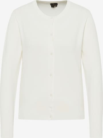 DreiMaster Klassik Knit Cardigan 'Malegnano' in White: front