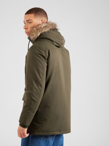 JACK & JONES Parka 'JJEConstruct' in Grün