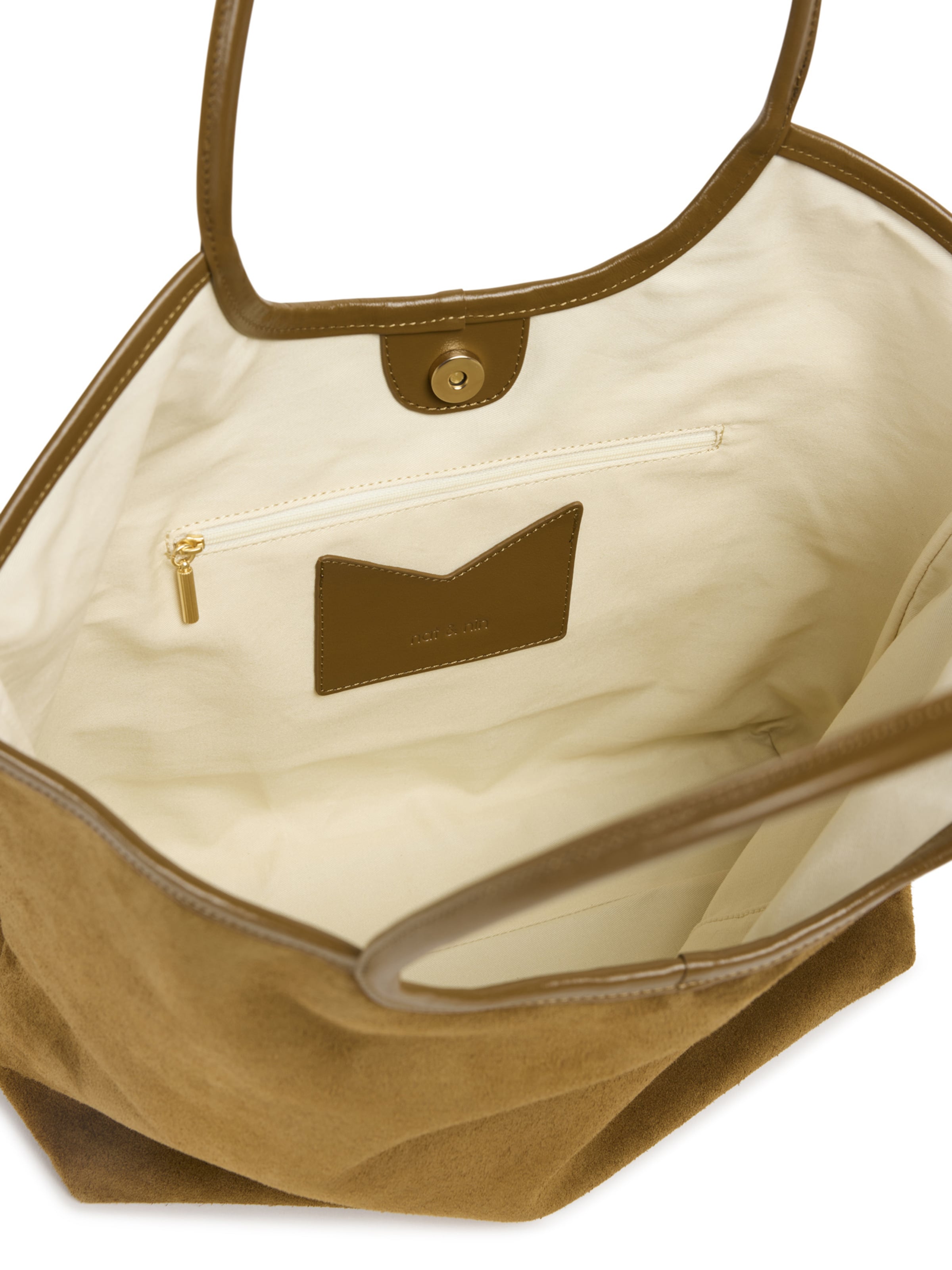 Nat&Nin Shopper in Brown