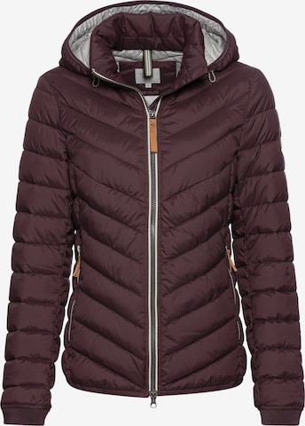 CAMEL ACTIVE Steppjacke aus recyceltem Polyester in Lila: Vorderseite