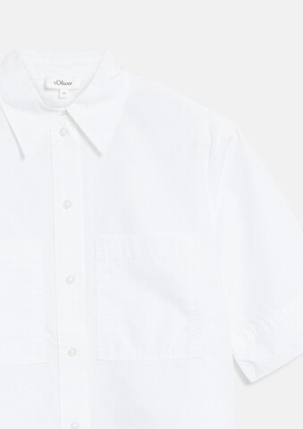 s.Oliver Bluse in Weiß