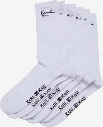 Karl Kani Sukat värissä valkoinen: etupuoli