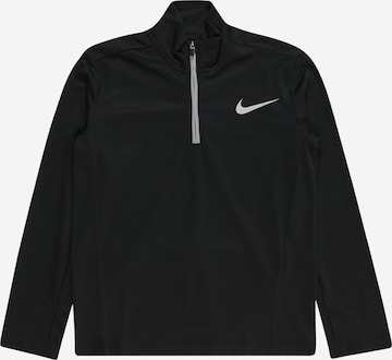 NIKE Performance shirt 'POLY' in Black: front