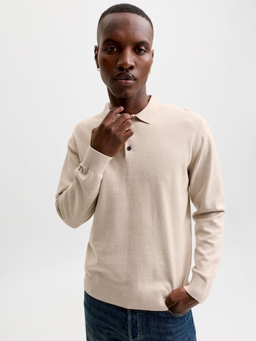 Pullover 'JJEBasic' di JACK & JONES in beige