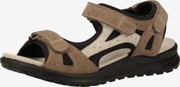 Legero Hiking Sandals 'Siris' in Beige: front