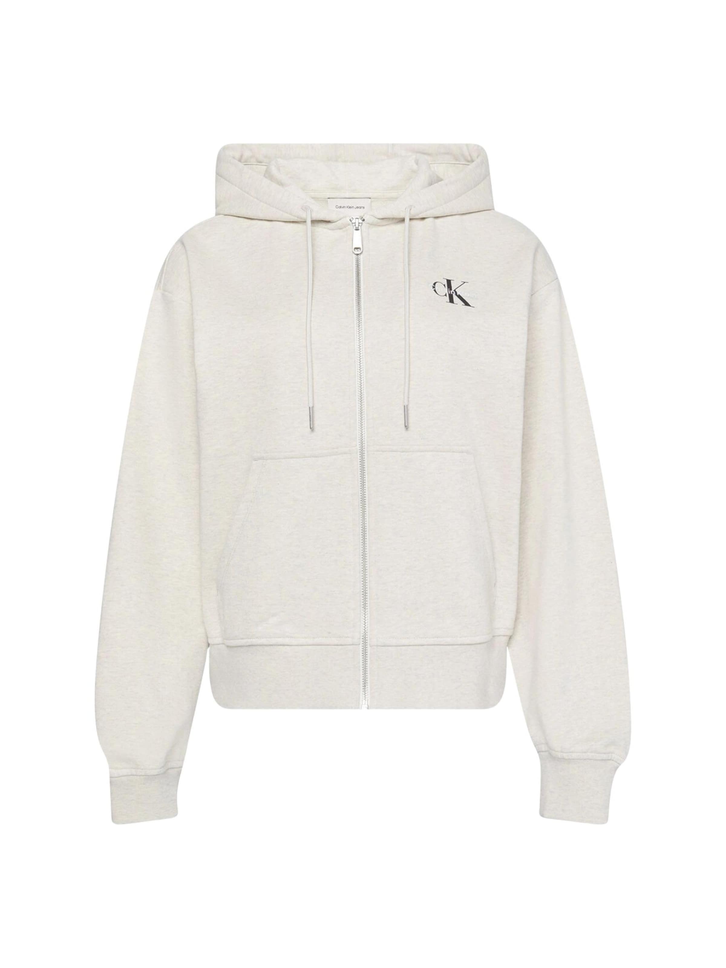 Calvin Klein Sweatshirt 'LV047B270G - FELPA' in Beige, Item view