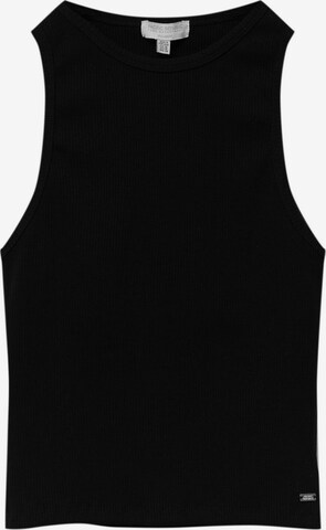 Pull&Bear Top in Schwarz: predná strana