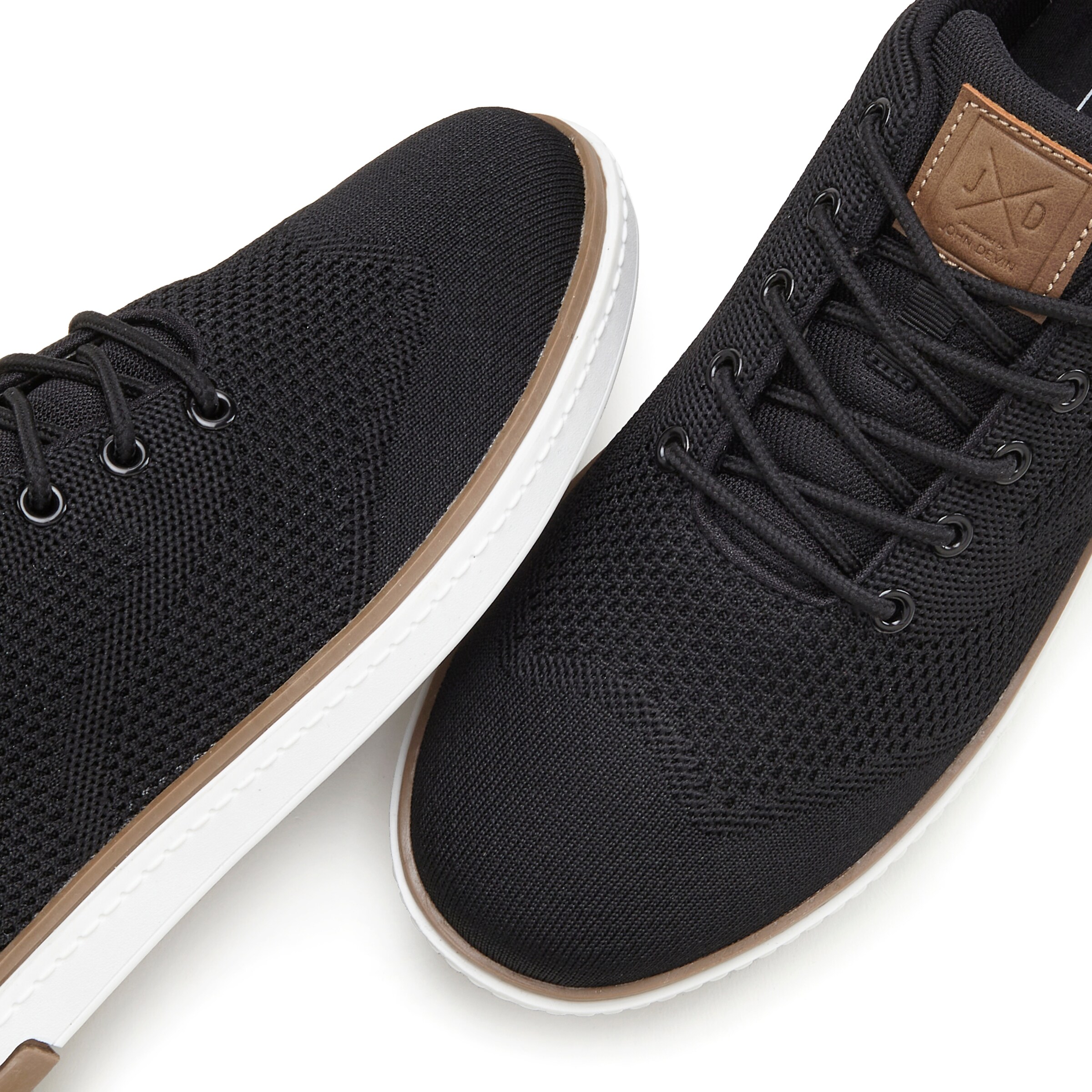 JOHN DEVIN Sneaker in Schwarz