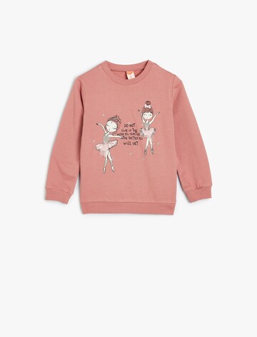 Koton Sweatshirt in Roze: voorkant