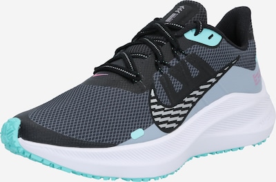 NIKE Laufschuh 'Winflo 7 Shield' in türkis / schwarz / weiß, Produktansicht