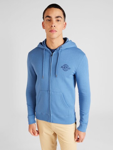 AÉROPOSTALE Sweatvest in Blauw: voorkant