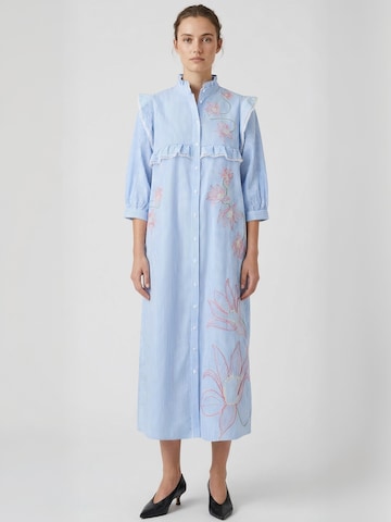 Crās - Vestido ' Codycras ' em branco: frente