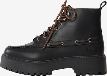 Stivaletto stringato 'STONE STREET' di TIMBERLAND in nero: frontale