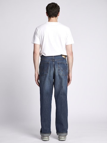 EDWIN Baggy Jeans 'Wide Pant Dark Used' in Blauw