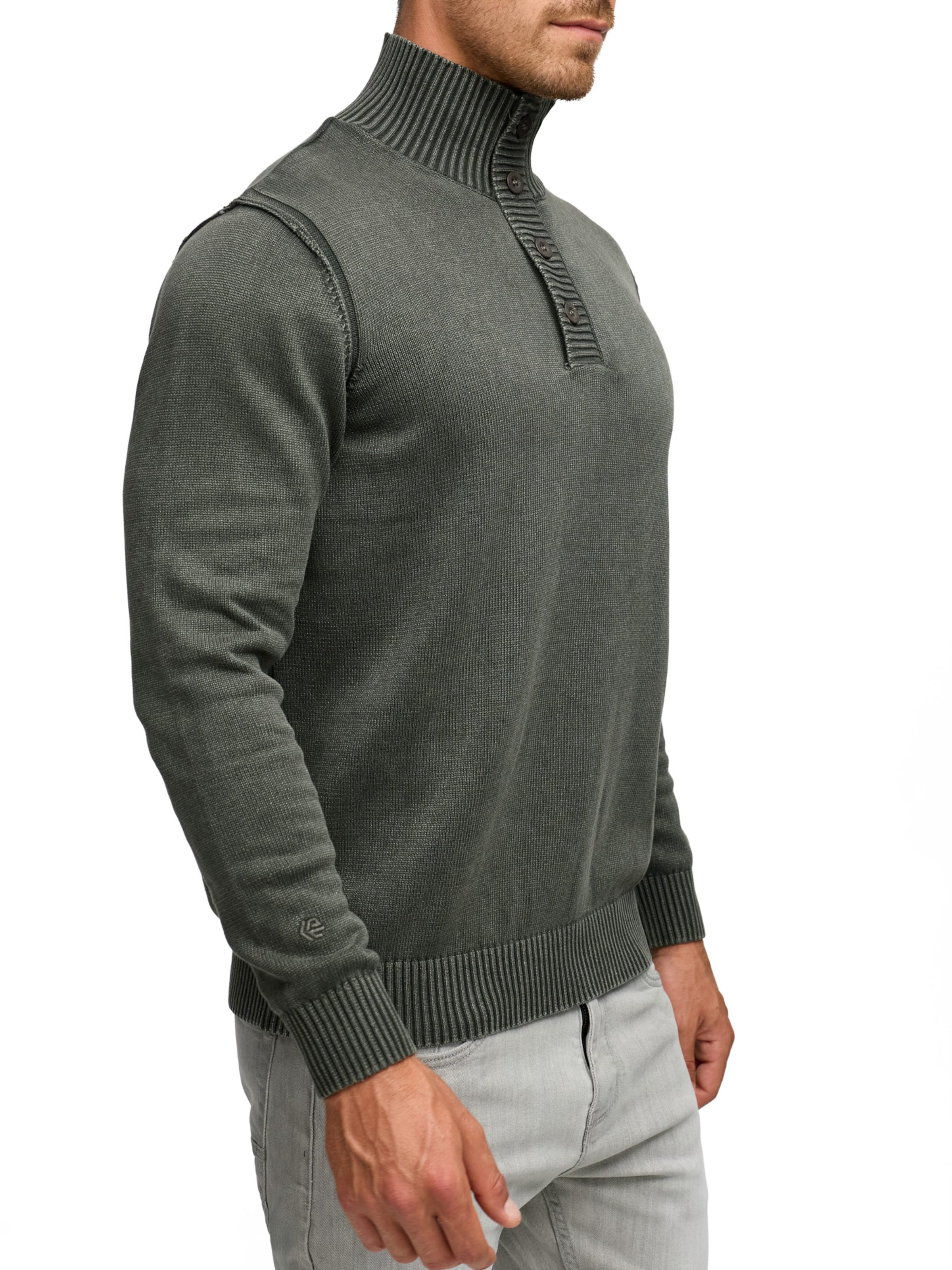 INDICODE JEANS Sweater in Grey