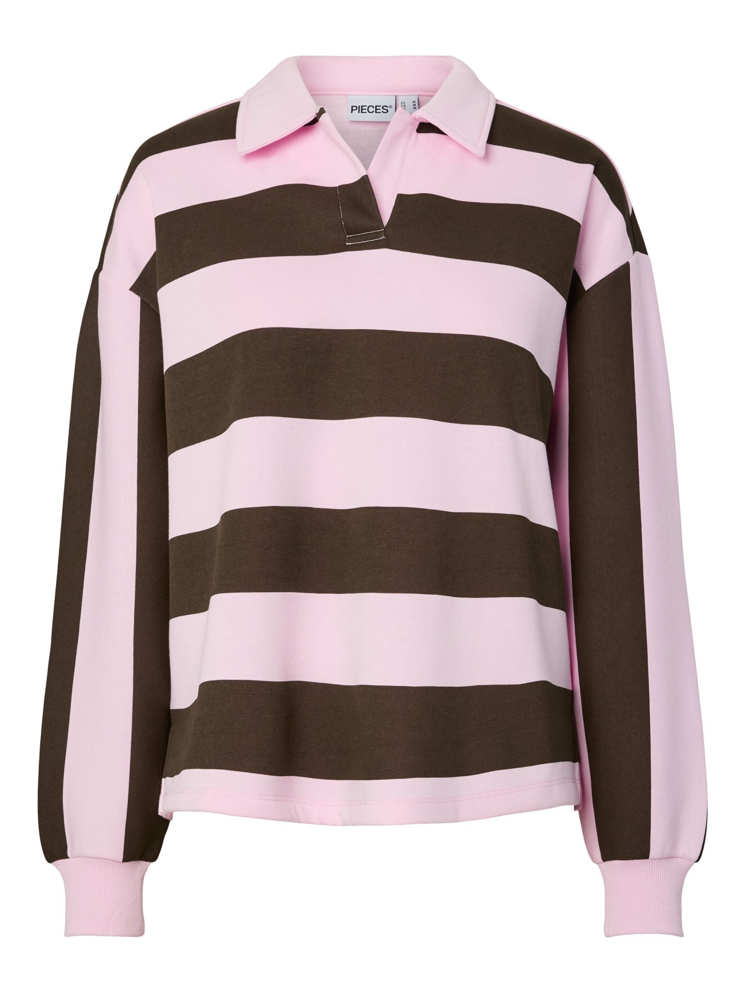 T-shirt 'PCFilucca' PIECES en marron : devant