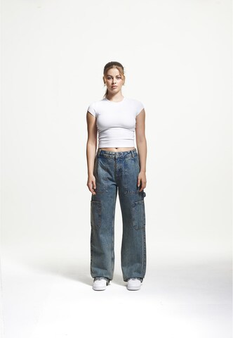 Loosefit Jeans cargo 'Tali' 2Y Studios en bleu : devant