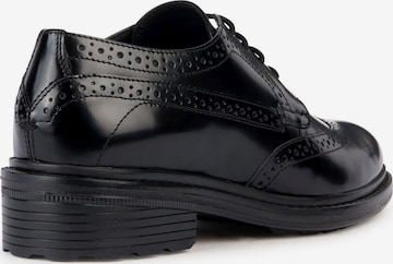 GEOX Lace-Up Shoes in Black